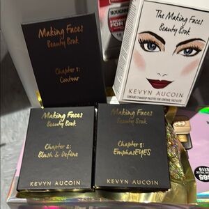 Kevyn Aucoin Gold and Black Bronzer and Contour Set